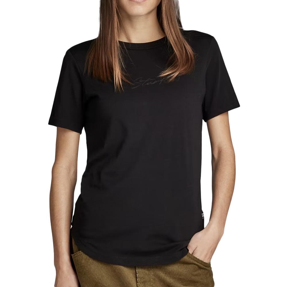 T-shirt Noir Femme G-Star Raw Autograph 1