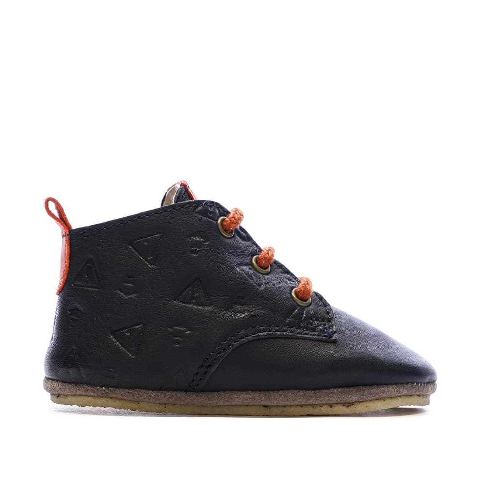 Chaussons Marines/Rouges Garçon Aster Layas 2