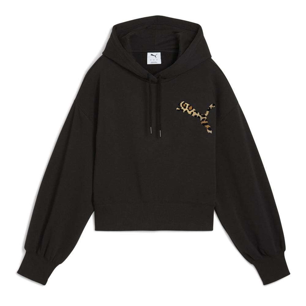 Sweat Noir Femme Puma Leo 1