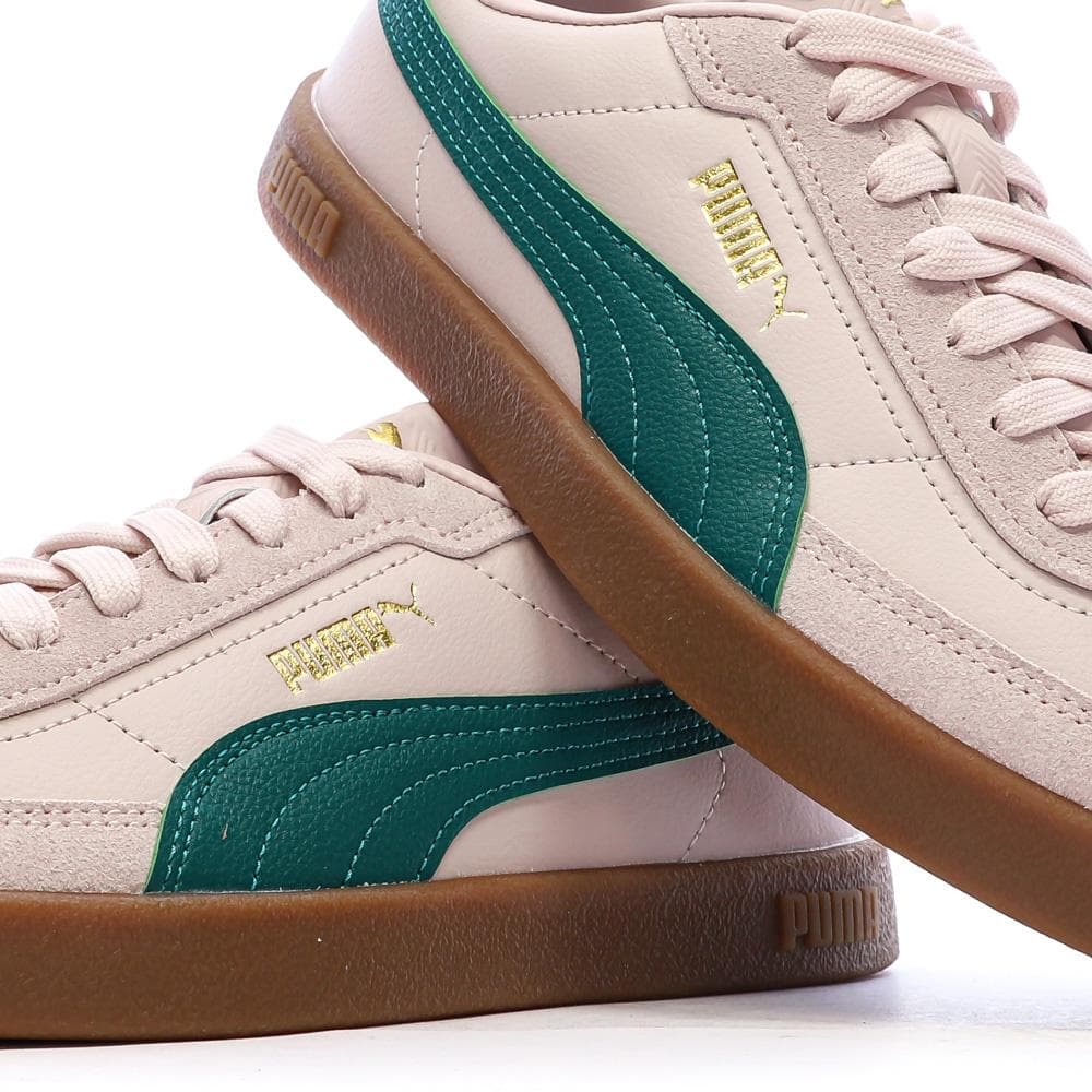 Baskets Rose/Vert Femme Puma Club II Era 7
