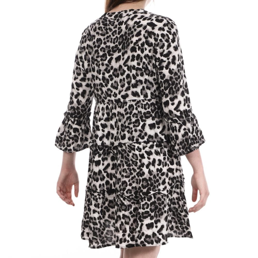 Robe Léopard Grise Femme Vero Moda Easy 2