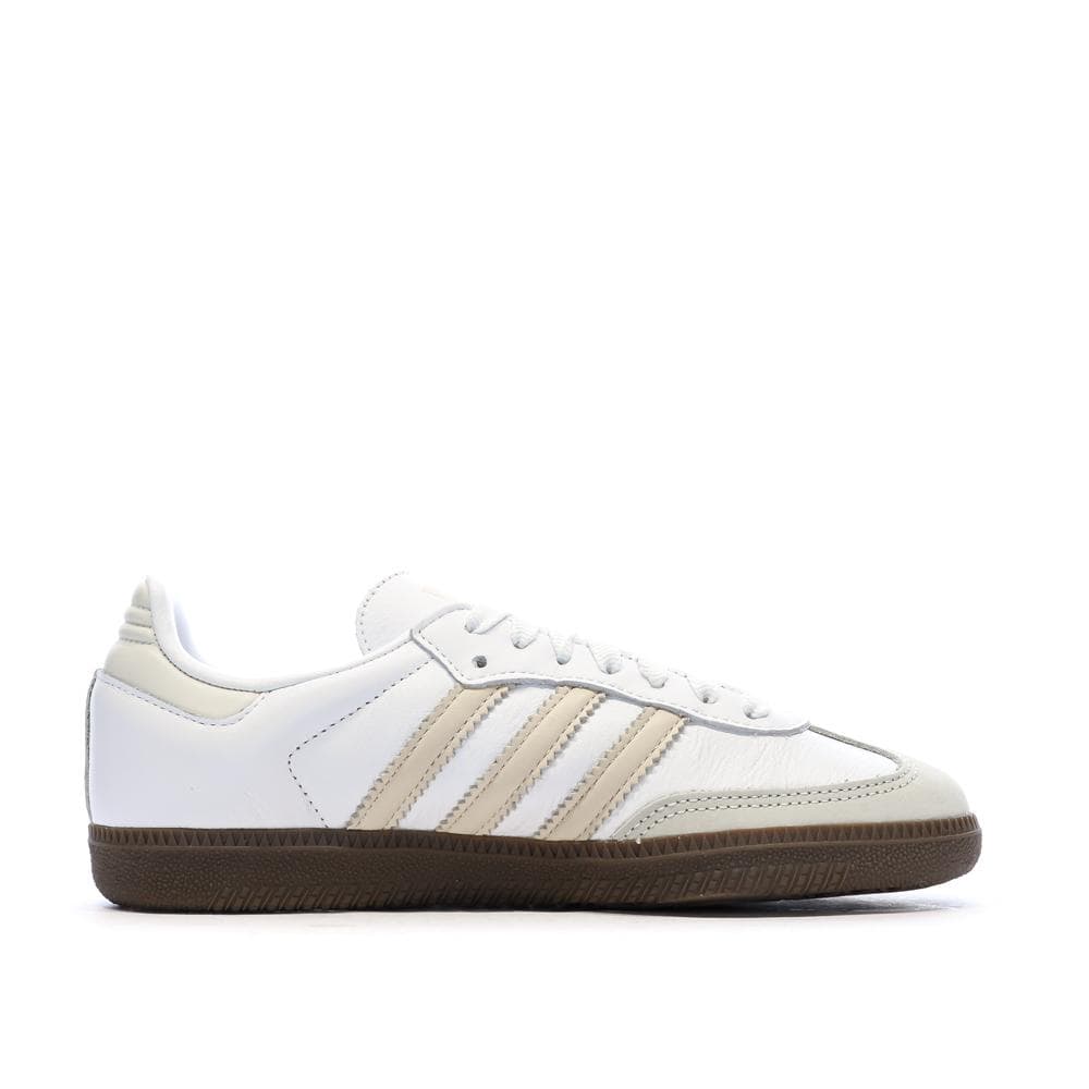 Samba Baskets Blanches/Beige Femme Adidas 2