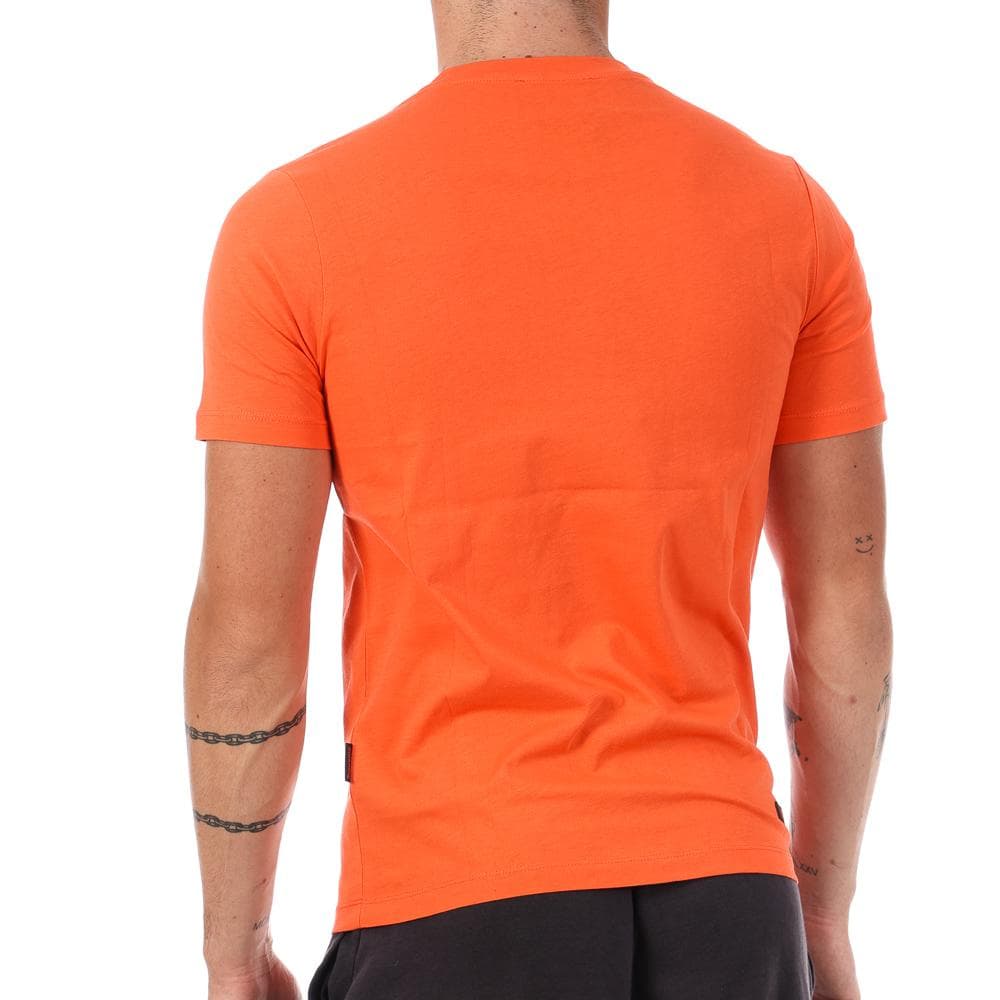 T-shirt Orange Homme Supreme Grip Michael 2
