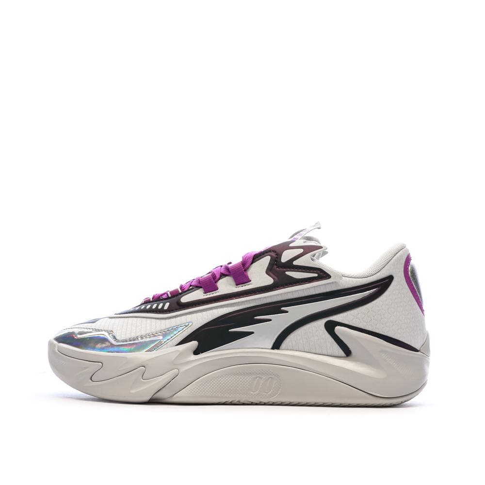 Chaussures de basketball Grises Homme Puma Scoot Zeros 1