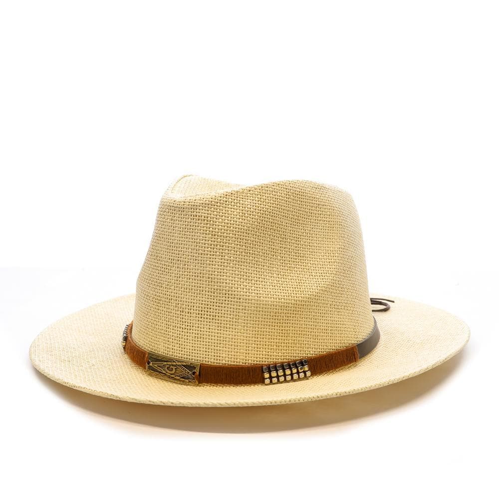 Chapeaux Beige Via Lorenzo Fedora 1