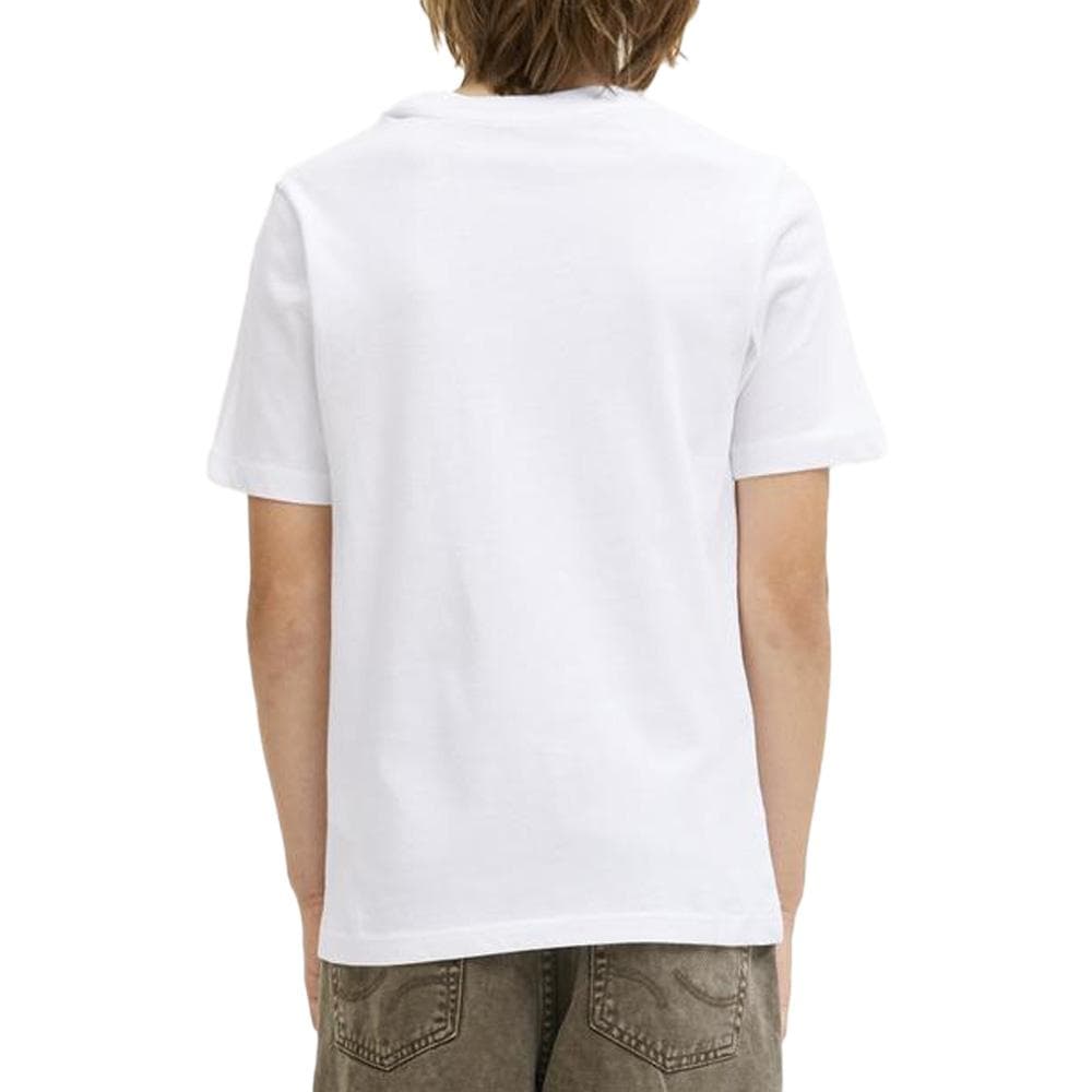T-Shirt Blanc Garçon Jack & Jones Greene 2