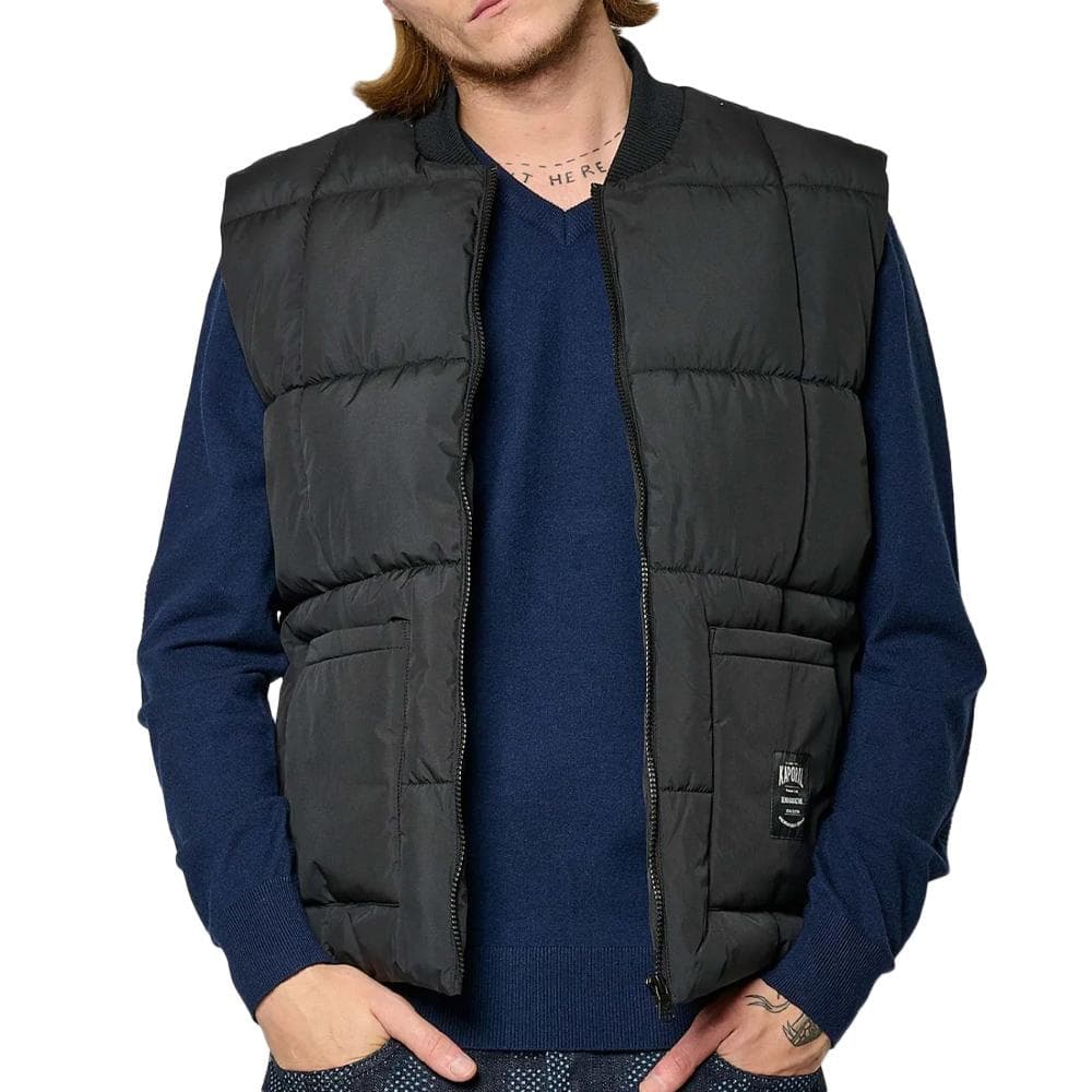 Doudoune Sans Manches Noir Homme Kaporal RINGOH 1