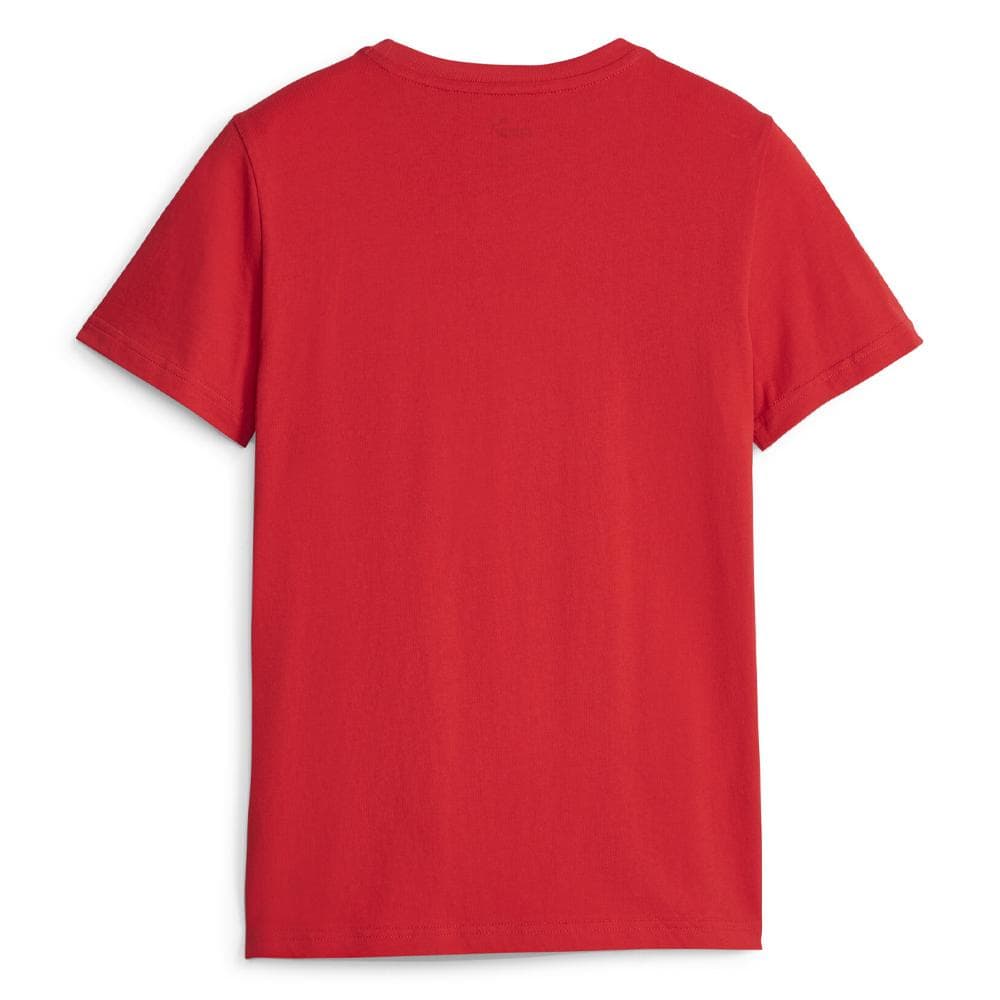 T-shirt Rouge Garçon Puma Squad 2