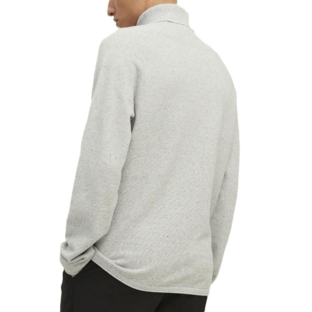 Pull Col roulé Gris Clair Homme Jack & Jones Roll 31 2