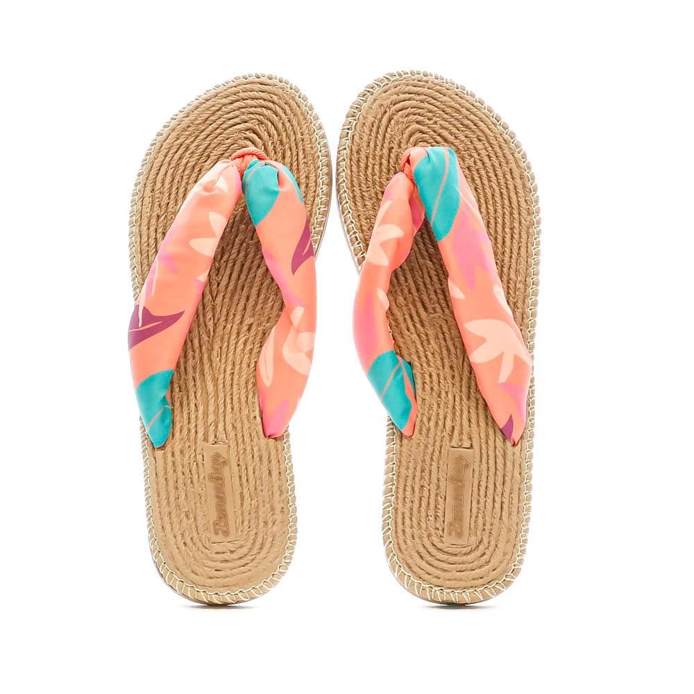 Tongs Oranges Femme Lemon Bay Baila 3