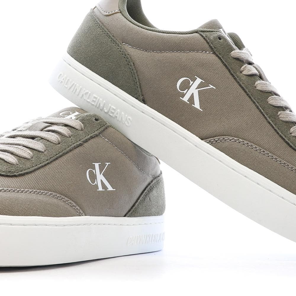Baskets Kaki Homme Calvin Klein Jeans Classic Cupsole Mg 7