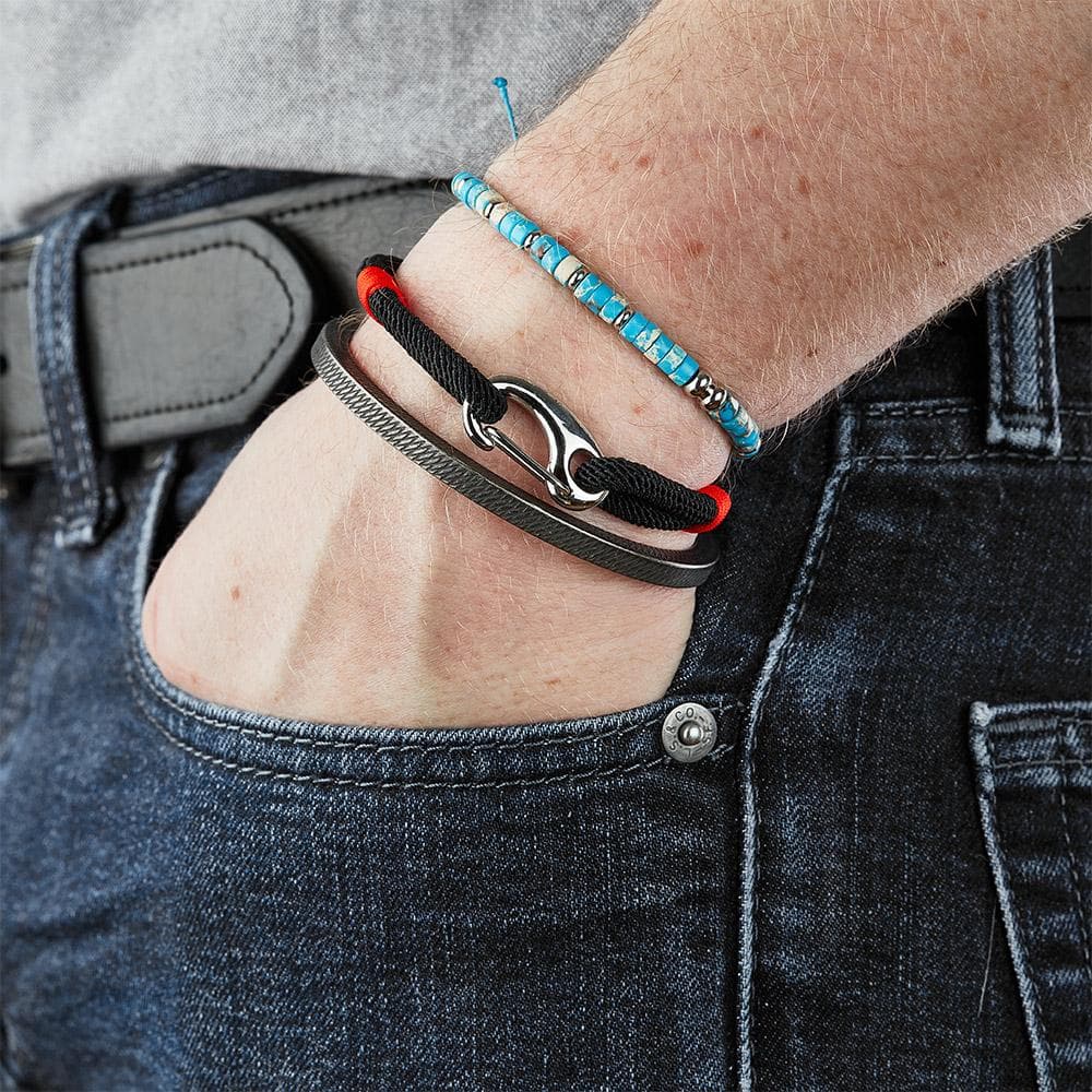 Bracelet Turquoise Homme Geographical Norway 315077 2