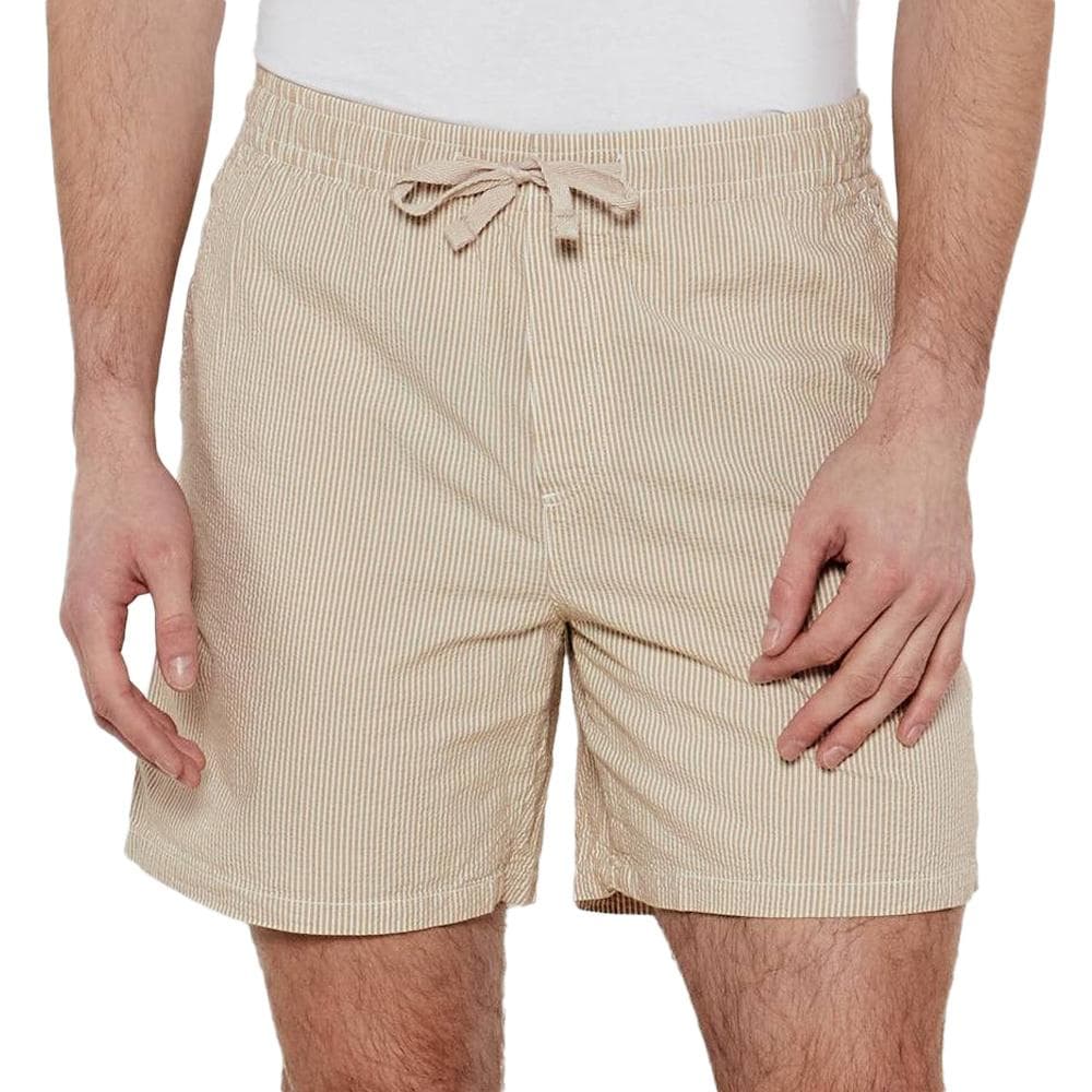 Short Beige Homme Tommy Jeans Seersucker 1