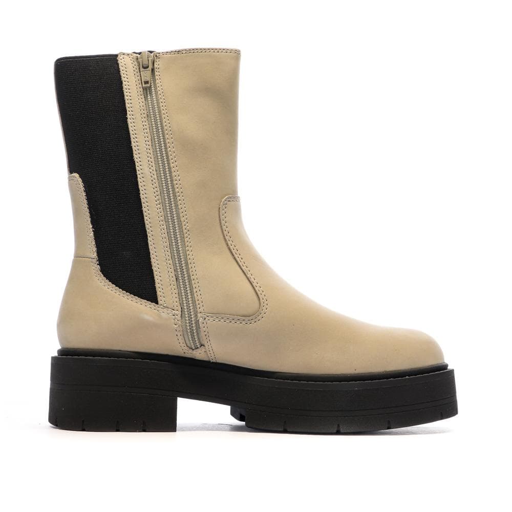 Bottines Beige/Noir Femme Geox Spherica 2