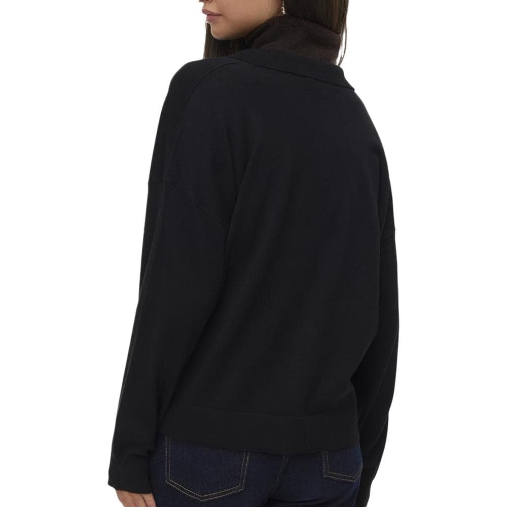 Pull en Maille Noir Femme Vero Moda Silla Stripe 3