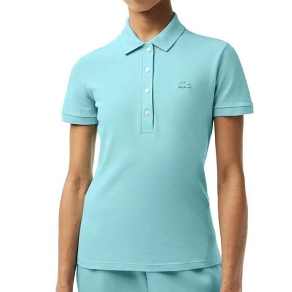 Polo Turquoise Femme Lacoste PF5462-031 1