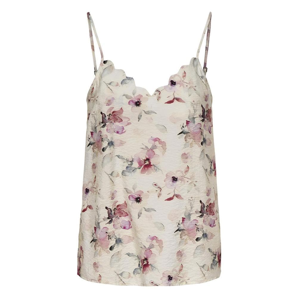 Top Blanc/Rose Femme JDY Troya 1