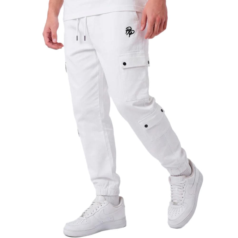 Pantalon Cargo Blanc Homme Project X Paris T19939 1