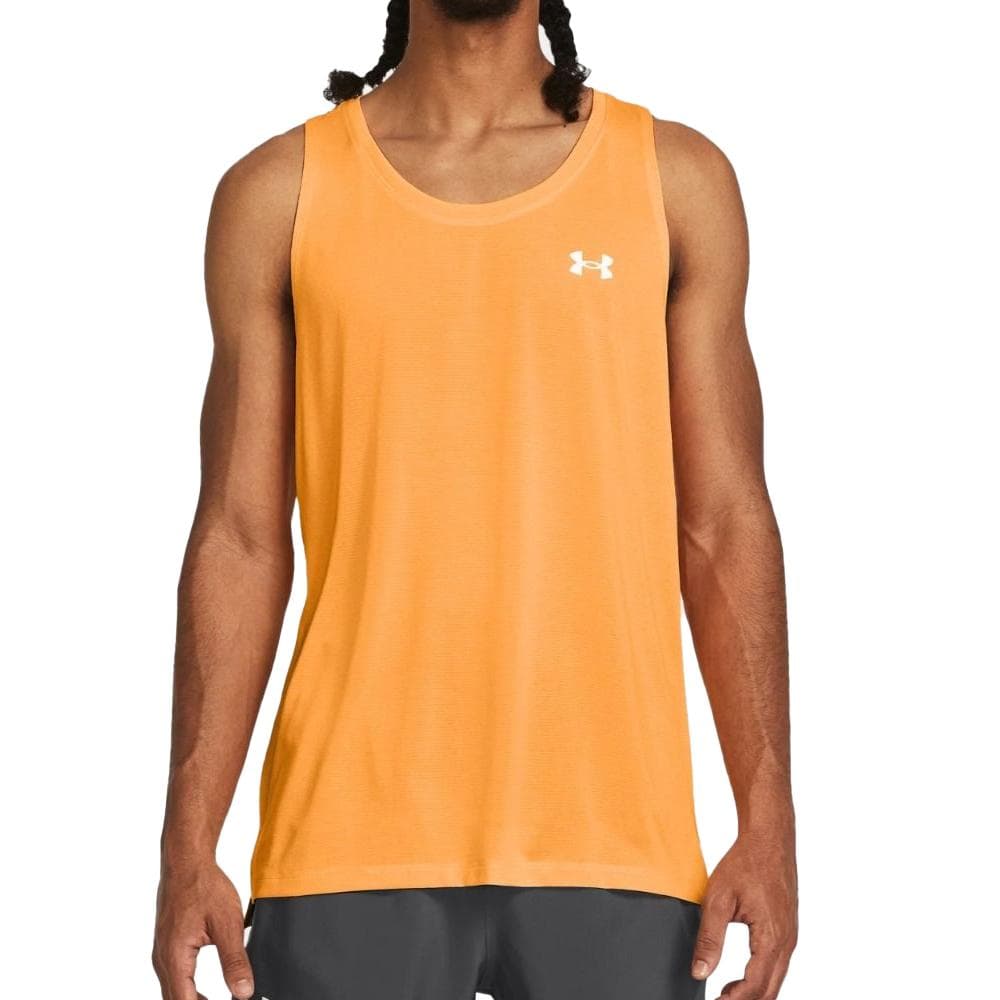 Débardeur Orange Homme Under Armour Launch 1