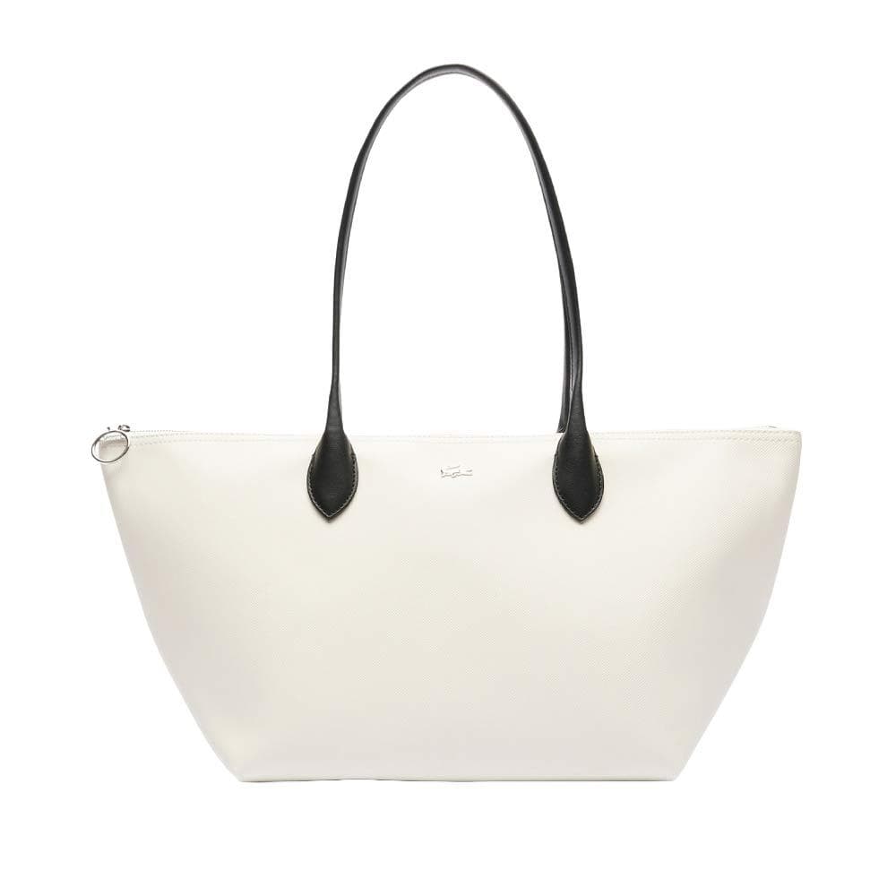 Sac Blanc Femme Lacoste Cabas 1
