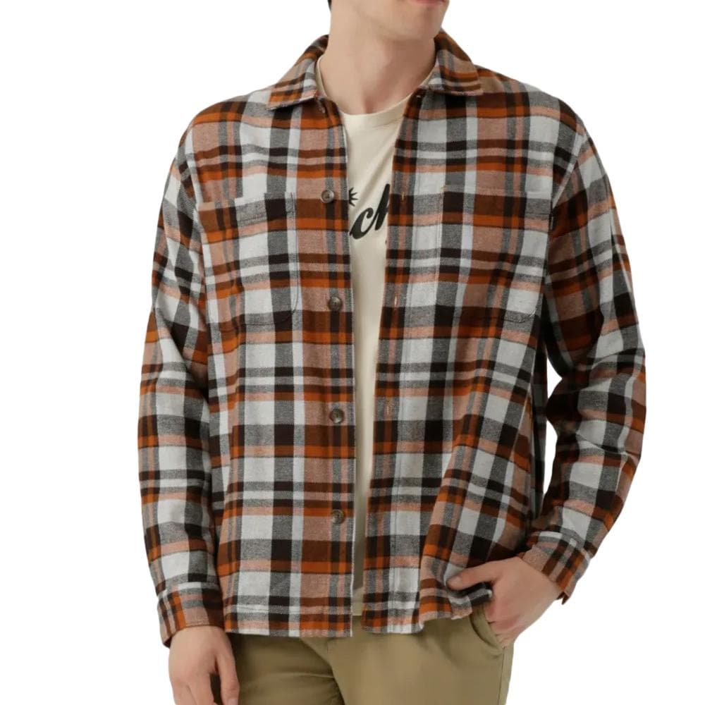 Chemise Marron Homme Dockers A6426 1