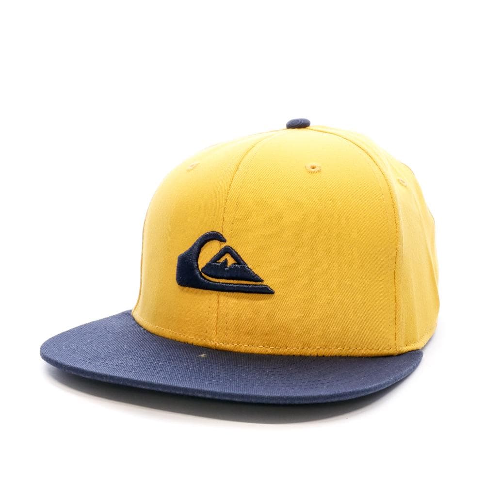 Casquette Jaune/Marine Homme Quiksilver Chompers 1