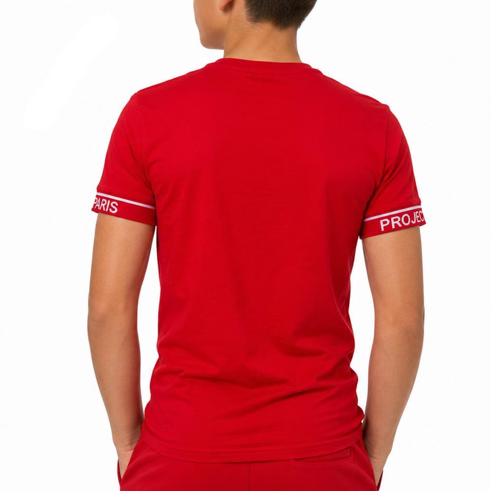 T-Shirt Rouge Garçon Project X Paris J2310022 2