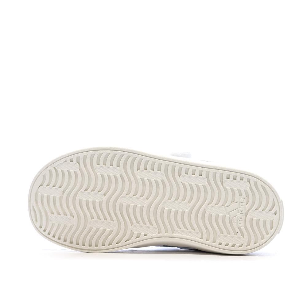 Baskets Blanches/Roses/Grises Fille Adidas Court 3.0 5