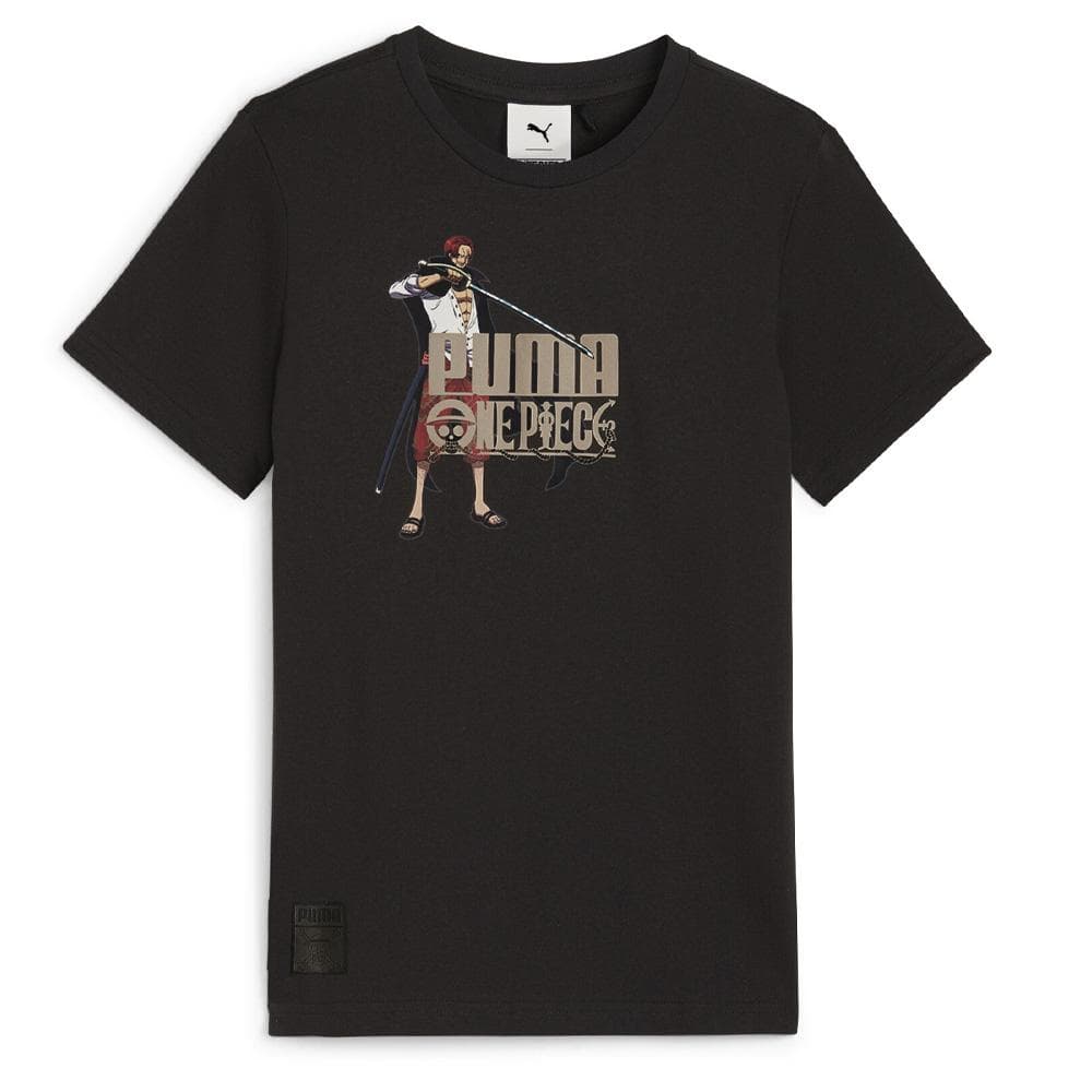 T-Shirt Noir Garçon Puma X One Piece Graphic 1