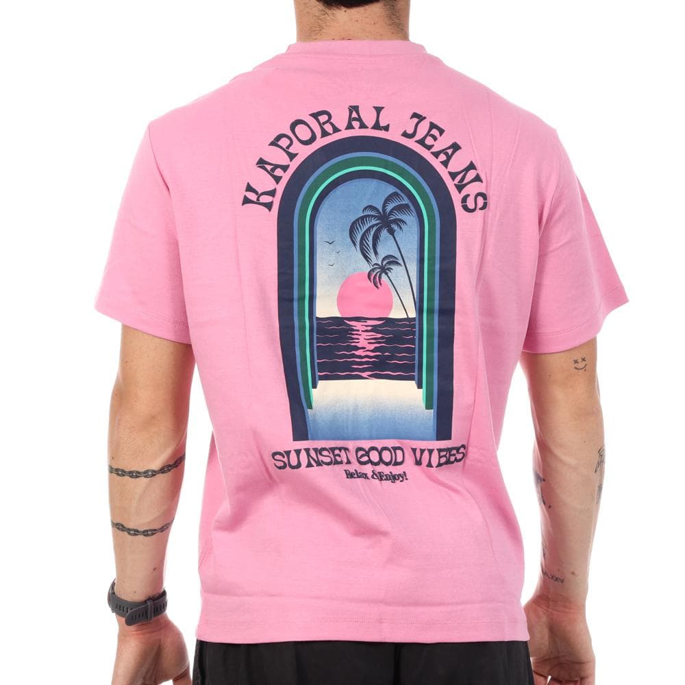 T-Shirt Rose Homme Kaporal TYGAE 2