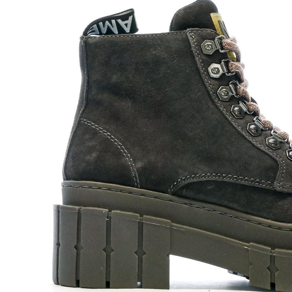 Boots Grise Femme No Name Kross Low 6