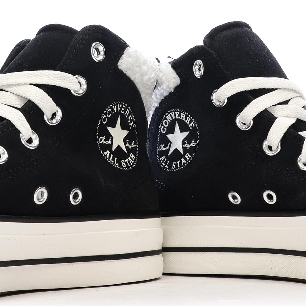 Baskets Noires Femme Converse Chuck Taylor All Star Puff 7
