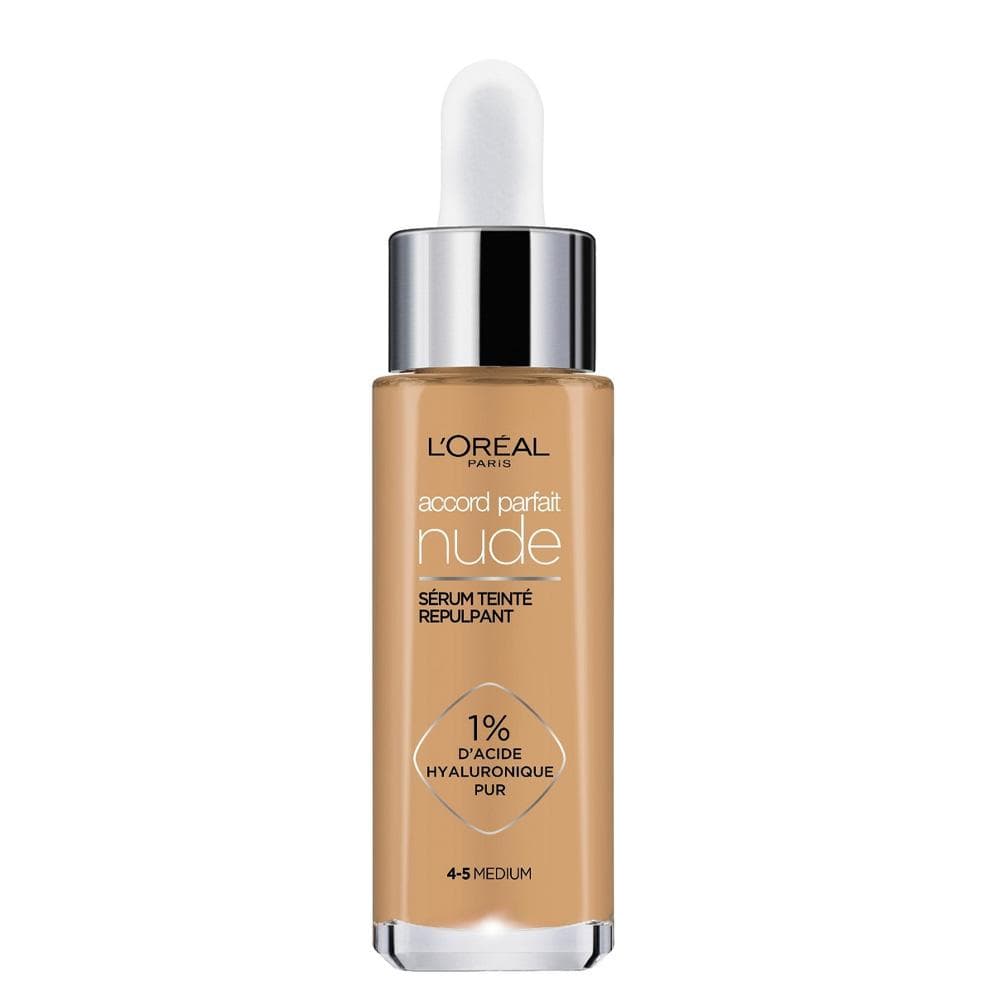 Sérum Teinté Repulpant L'Oréal Paris Accord Parfait Nude 4-5 Medium 1