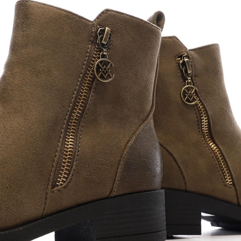 Bottines Marrons Femme Chattawak 8-Vamp 7