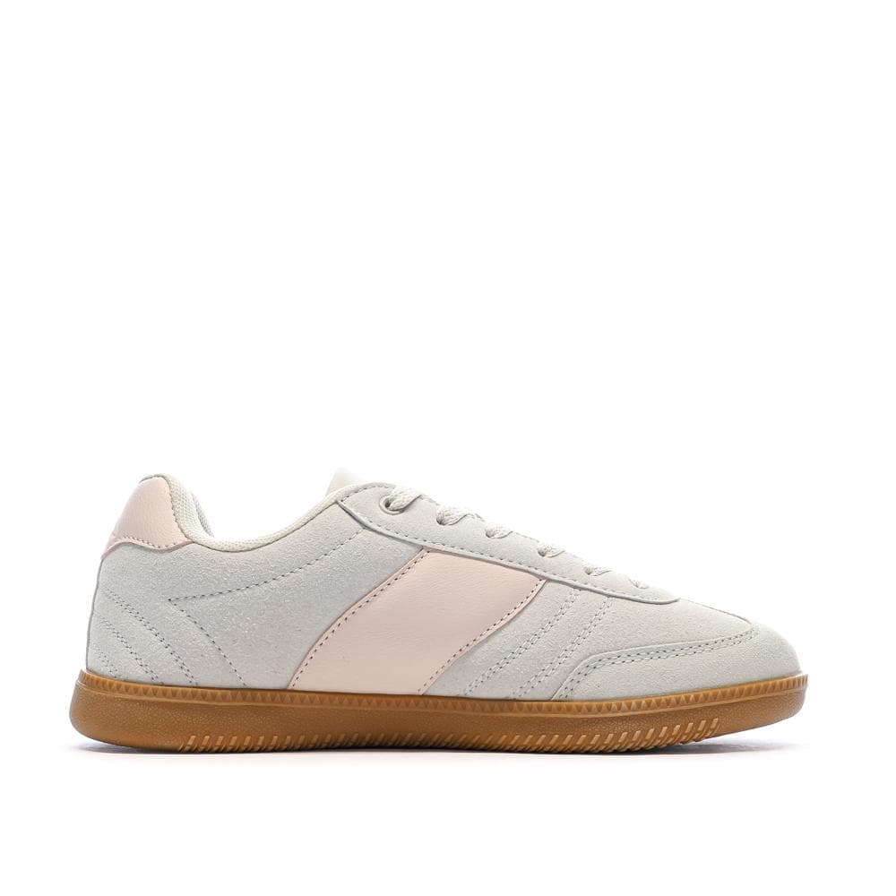 Baskets Gris/Rose Femme Kappa Mattea Suede 2