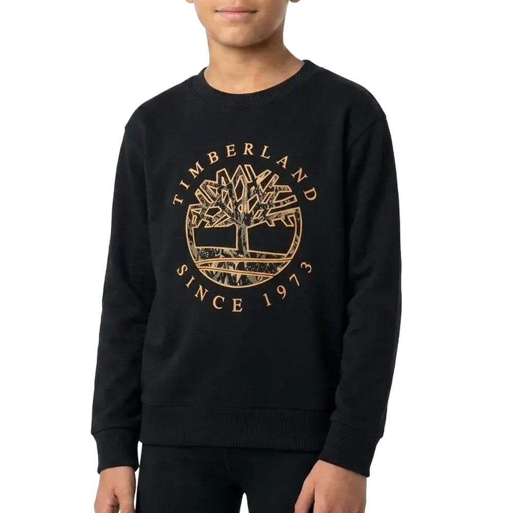 Sweat Noir Garçon Timberland T60319 1