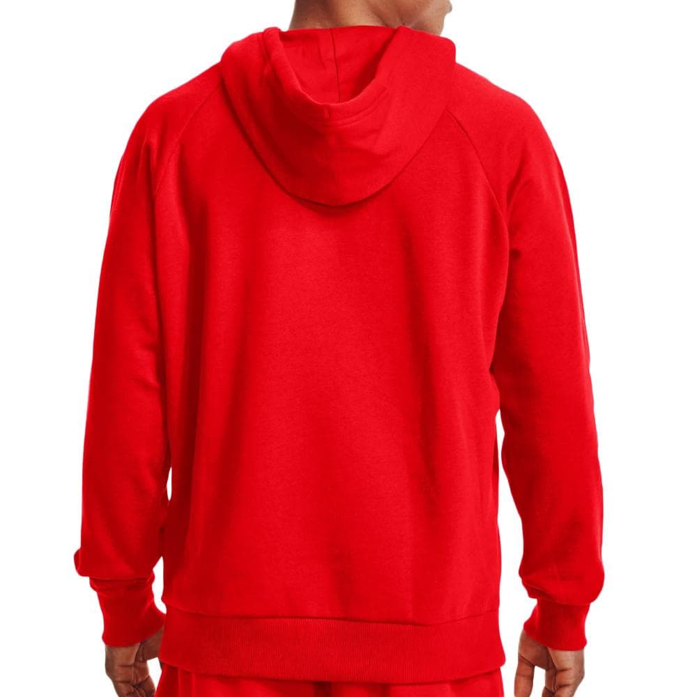 Sweat à capuche Rouge Homme Under Armour Rival Fleece 2