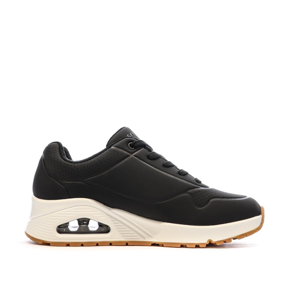 Baskets Noires Femme Skechers Uno 2