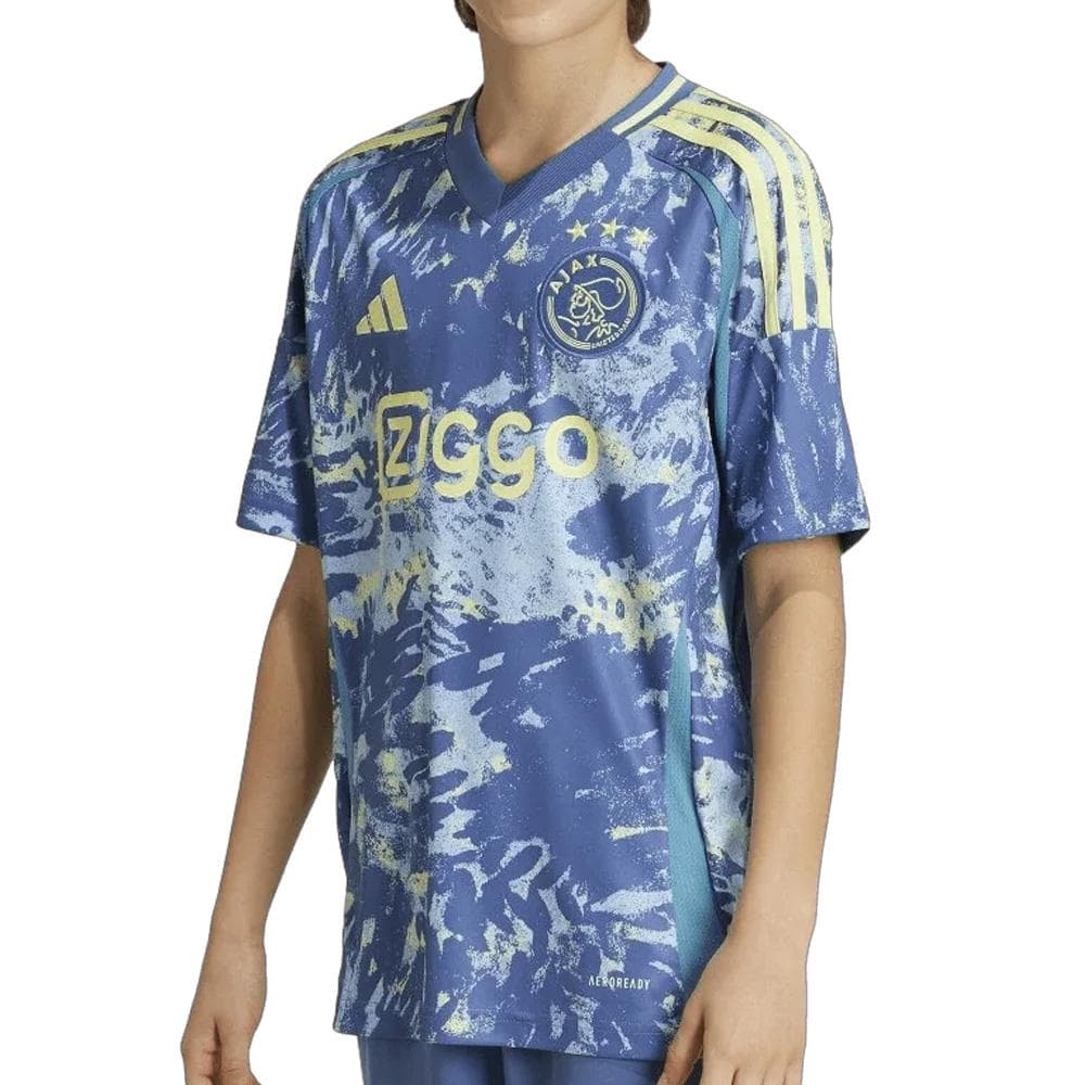 Ajax Amsterdam Maillot Extérieur Bleu Garçon Adidas 24/25 1