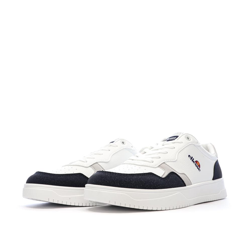 Baskets Blanches/Marines Homme Ellesse Pansit 6
