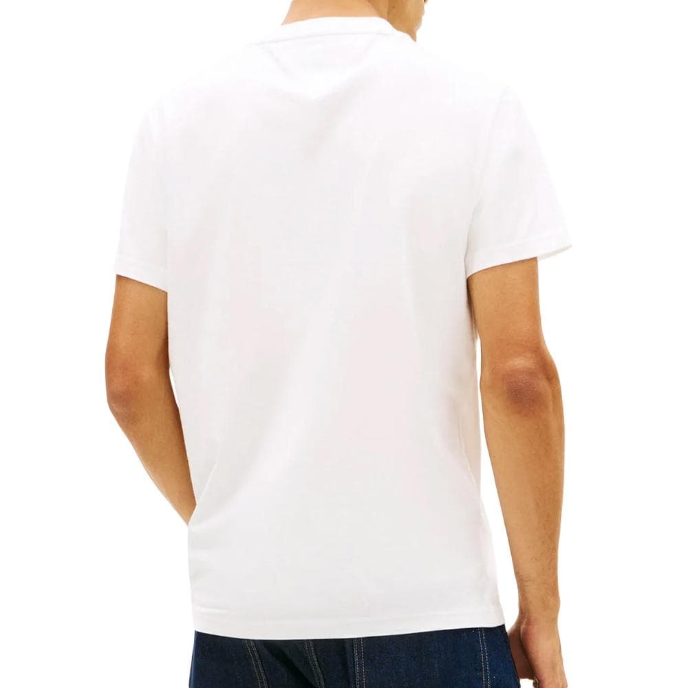 T-Shirt Blanc Homme Tommy Hilfiger Slim 2