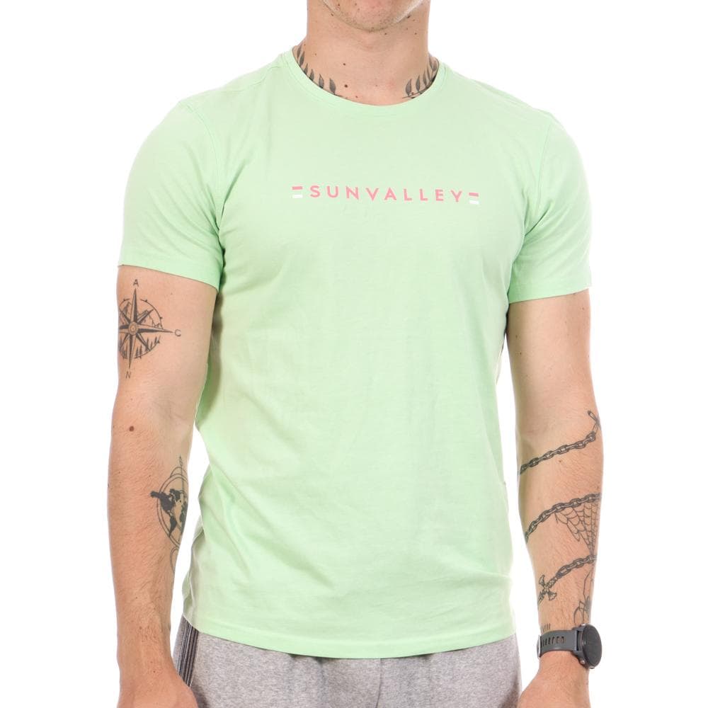 T-shirt Vert Homme Sun Valley Codrep 1