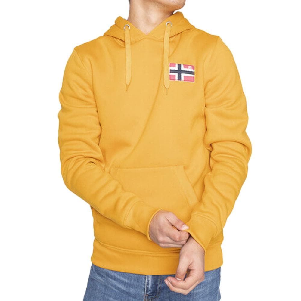 Sweat Jaune Homme Geographical Norway Fondant 1