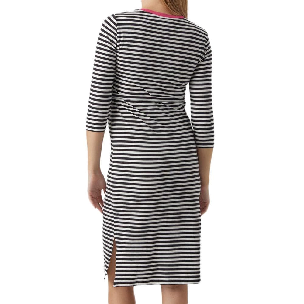 Robe Noire/Blanche Femme Mamalicious Gisela 2