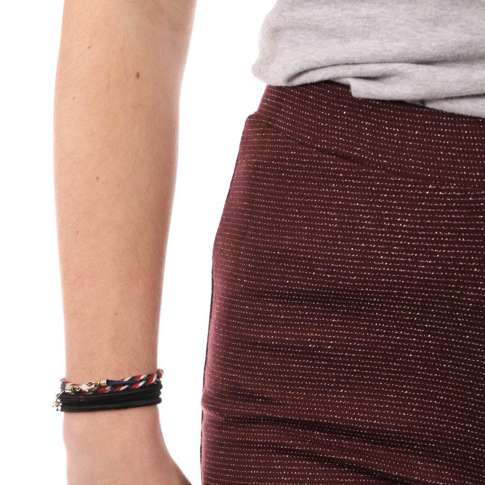 Pantalon Fluide Bordeaux Femme Only Flared 3