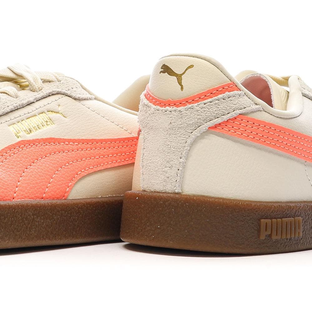 Baskets Beige/Orange Femme Puma Club Ii Era 7