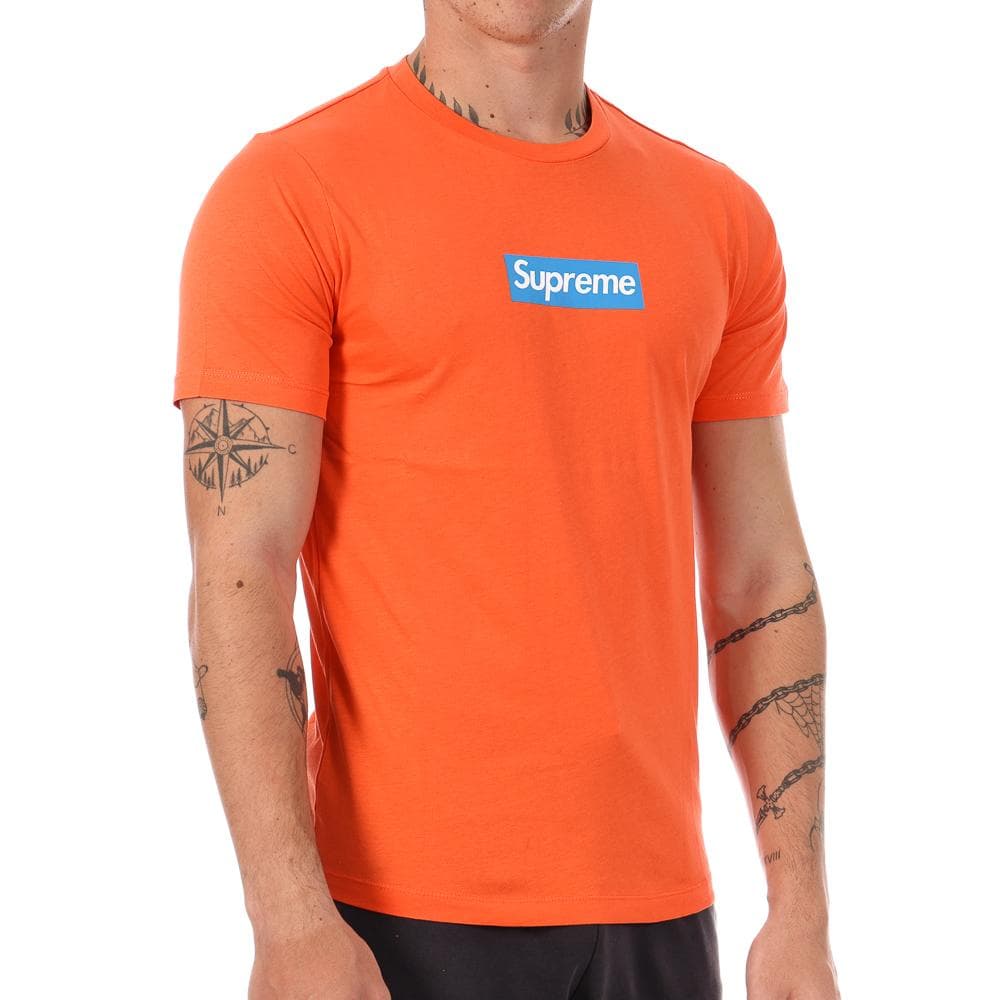 T-shirt Orange Homme Supreme Grip Michael 1