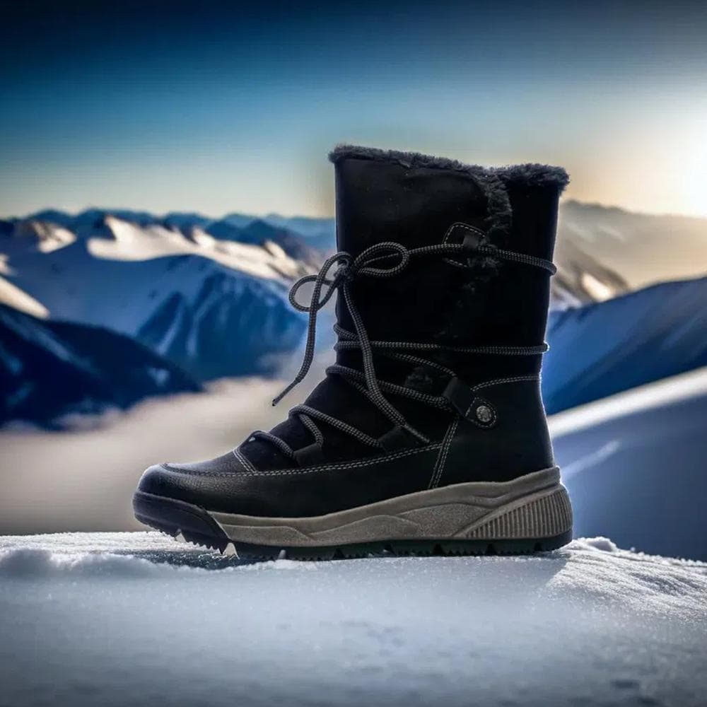 Bottes Après-Ski Noire Femme Relife Jobasky 8
