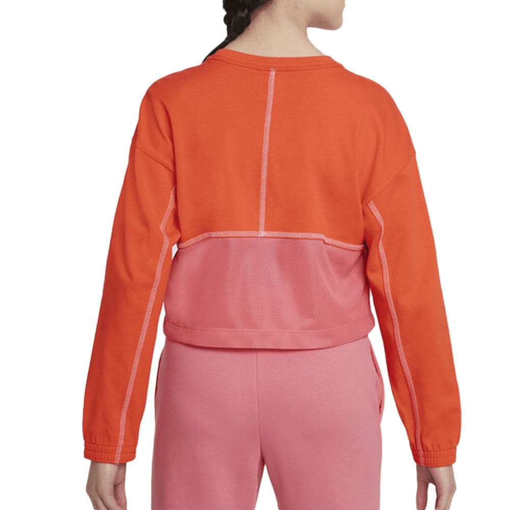Sweat Orange/Rose Fille Nike Nsw 2