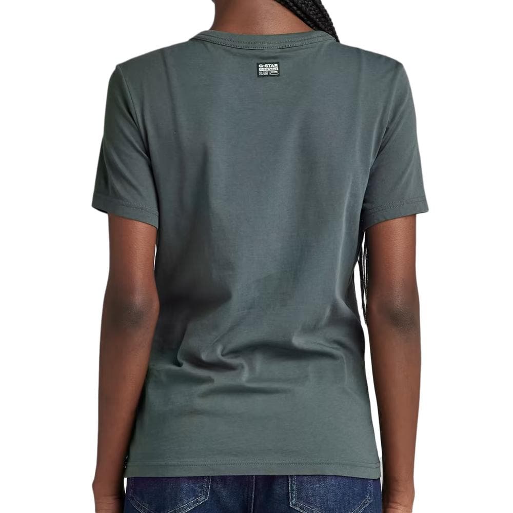 T-shirt Kaki Femme G-Star Raw Core 2